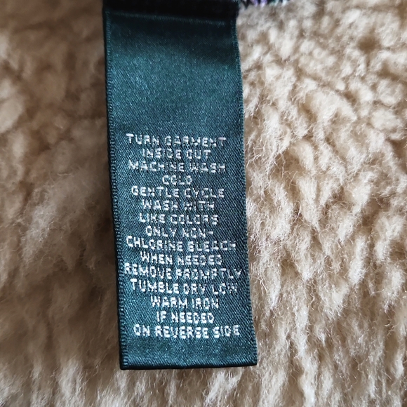 Beautiful Lauren Ralph Lauren Iconic Colorful Paisley Pattern Cotton Top ❤️🖤💜 - Picture 8 of 15